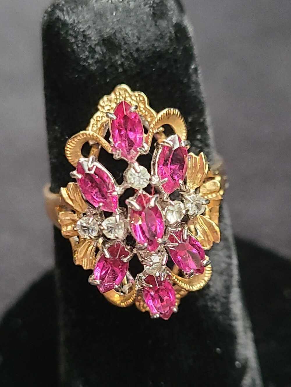 Vintage 14kt GE Ring